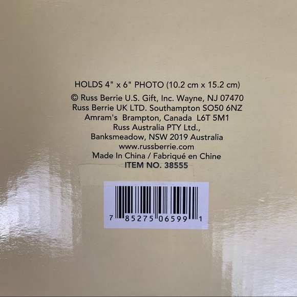 Honeymoon Photo Frame 4X6 White Lace & Promises - Picture 6 of 14